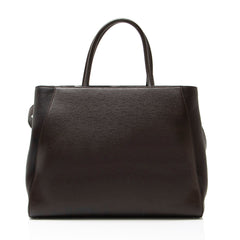 Fendi Leather 2Jours Medium Tote