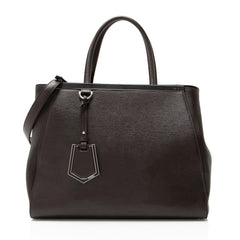 Fendi Leather 2Jours Medium Tote