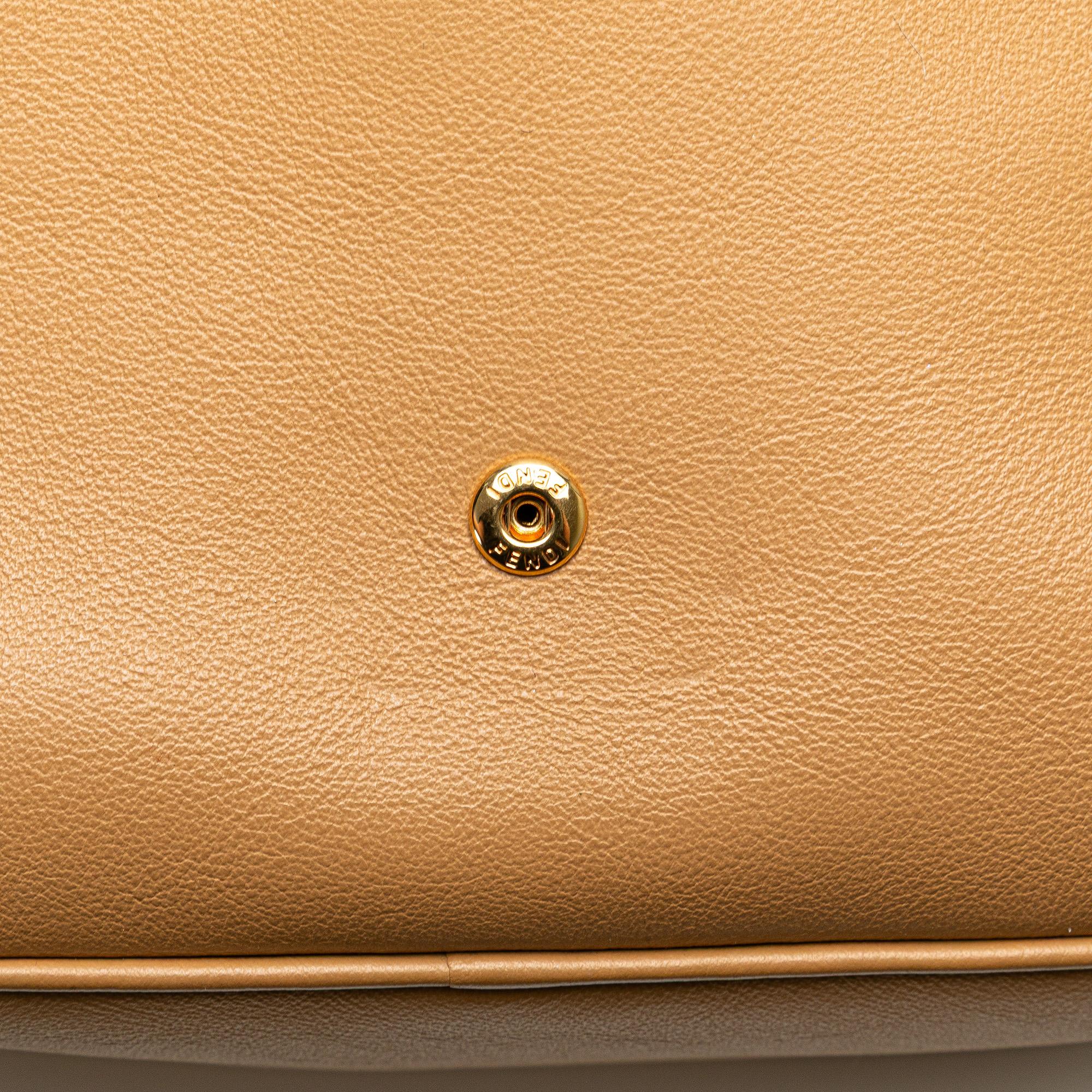 Fendi Leather Baguette Camera Bag