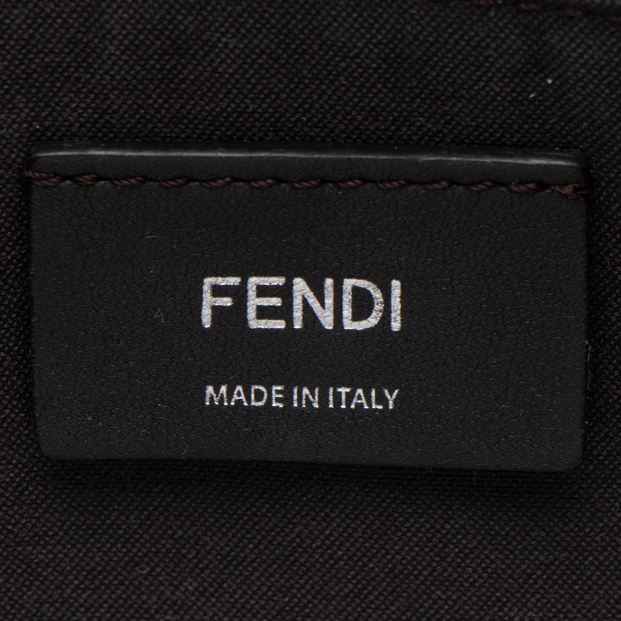 Fendi Leather Logo By The Way Boston Bag