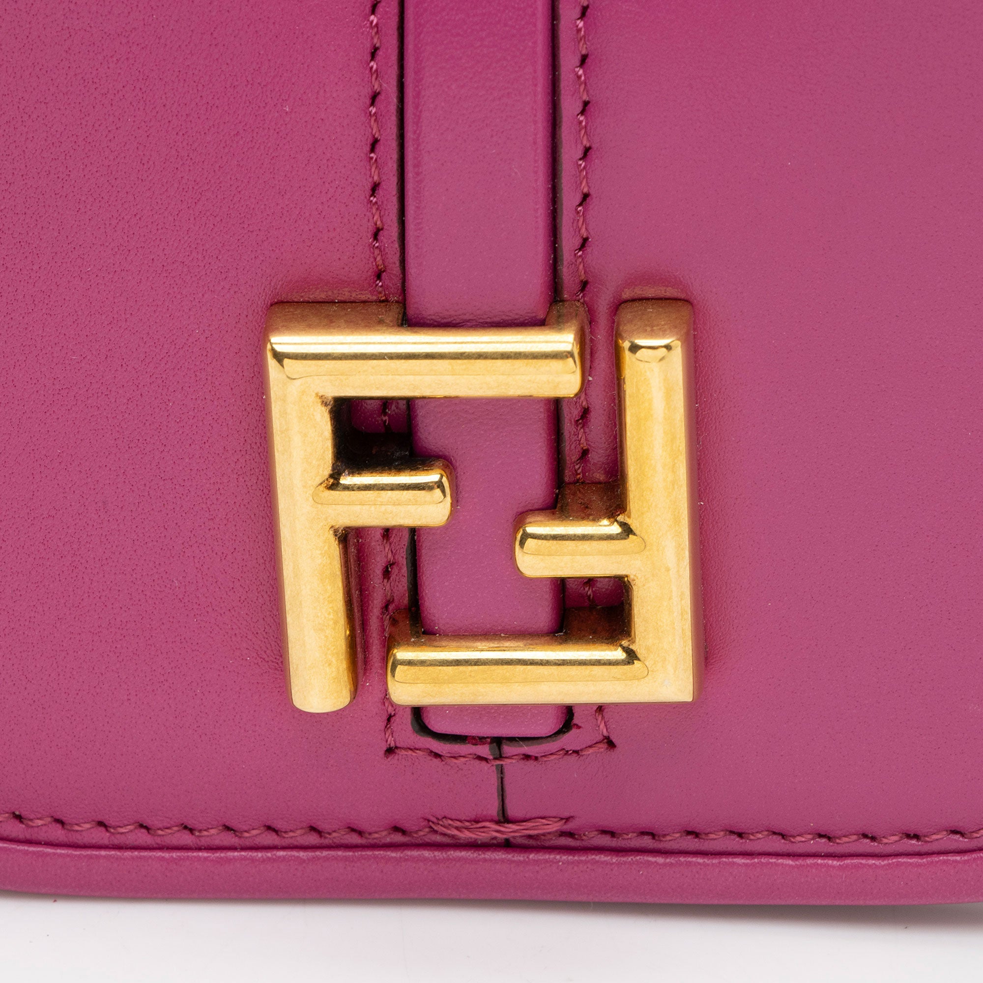 Fendi Leather C'mon Nano Shoulder Bag
