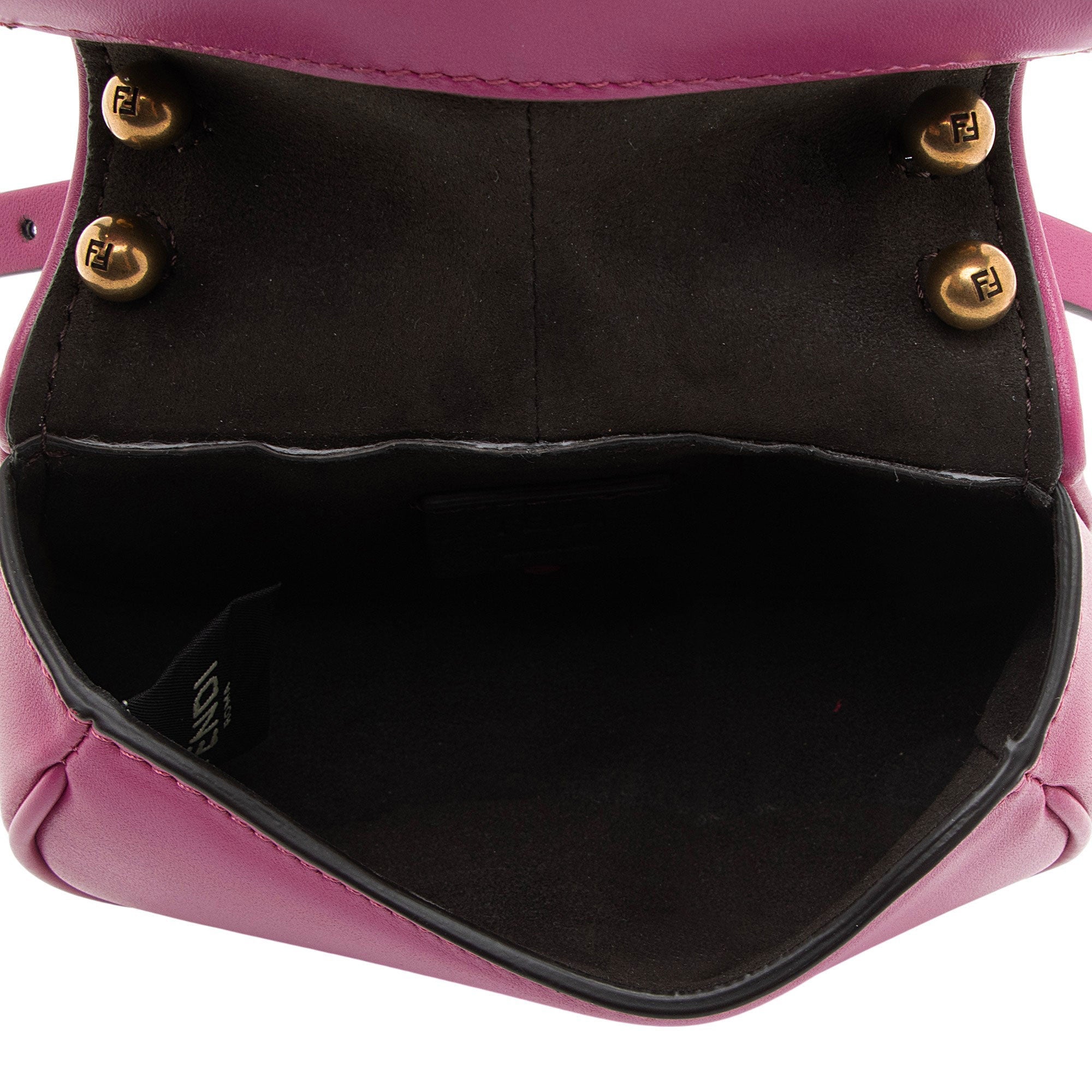 Fendi Leather C'mon Nano Shoulder Bag