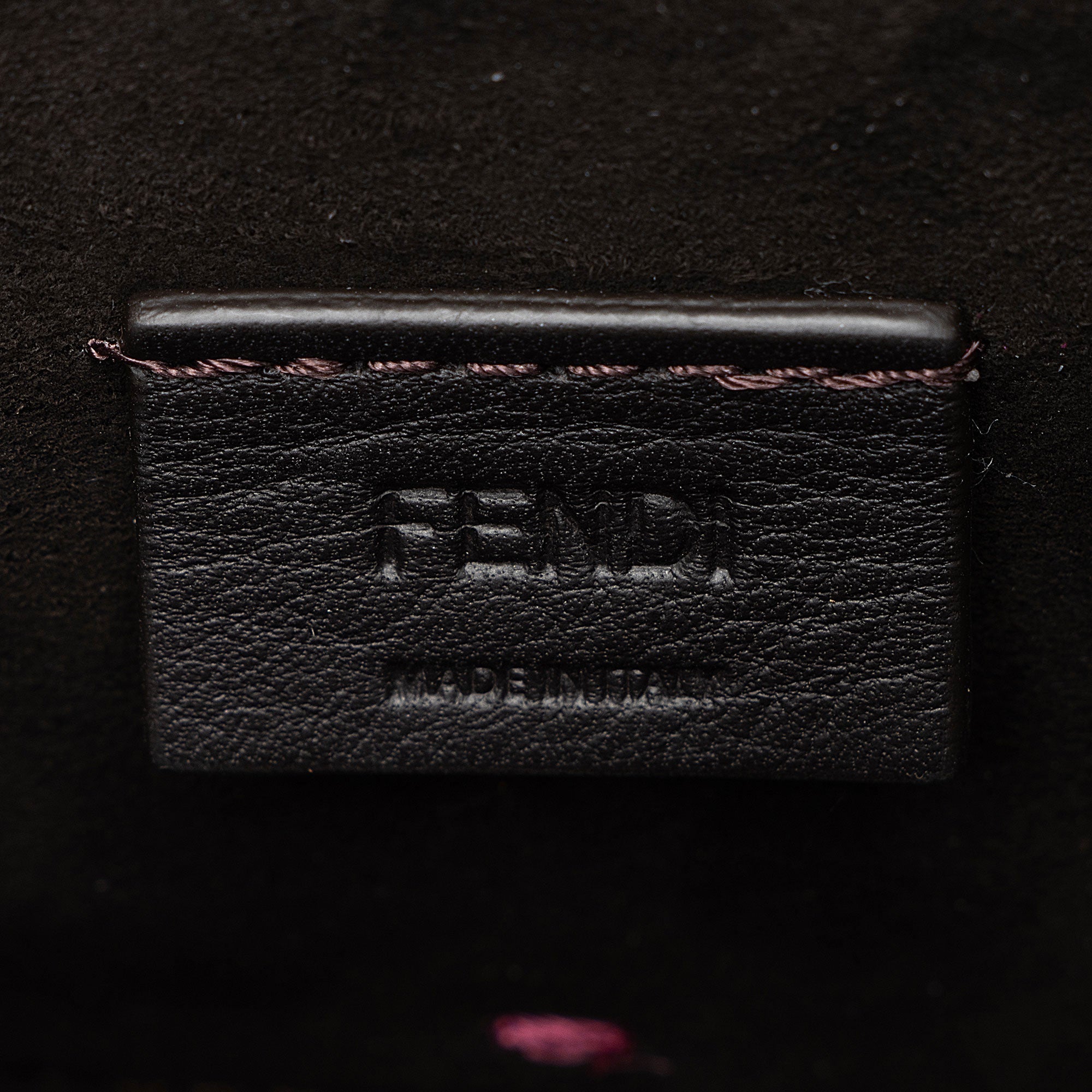 Fendi Leather C'mon Nano Shoulder Bag