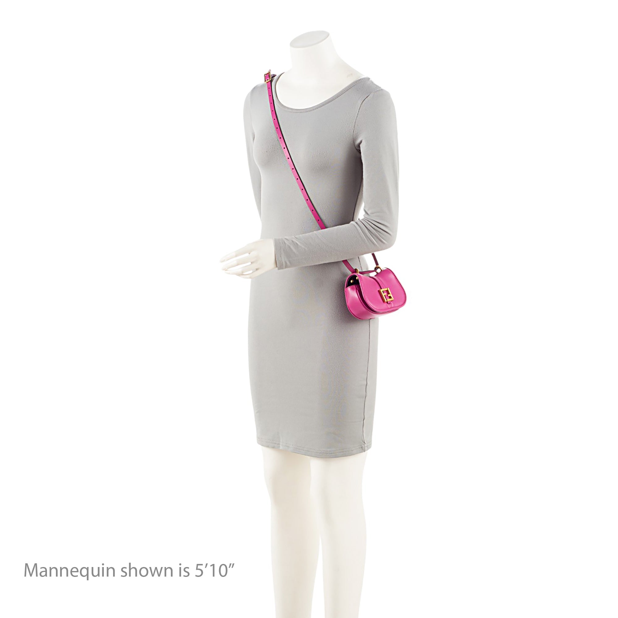 Fendi Leather C'mon Nano Shoulder Bag