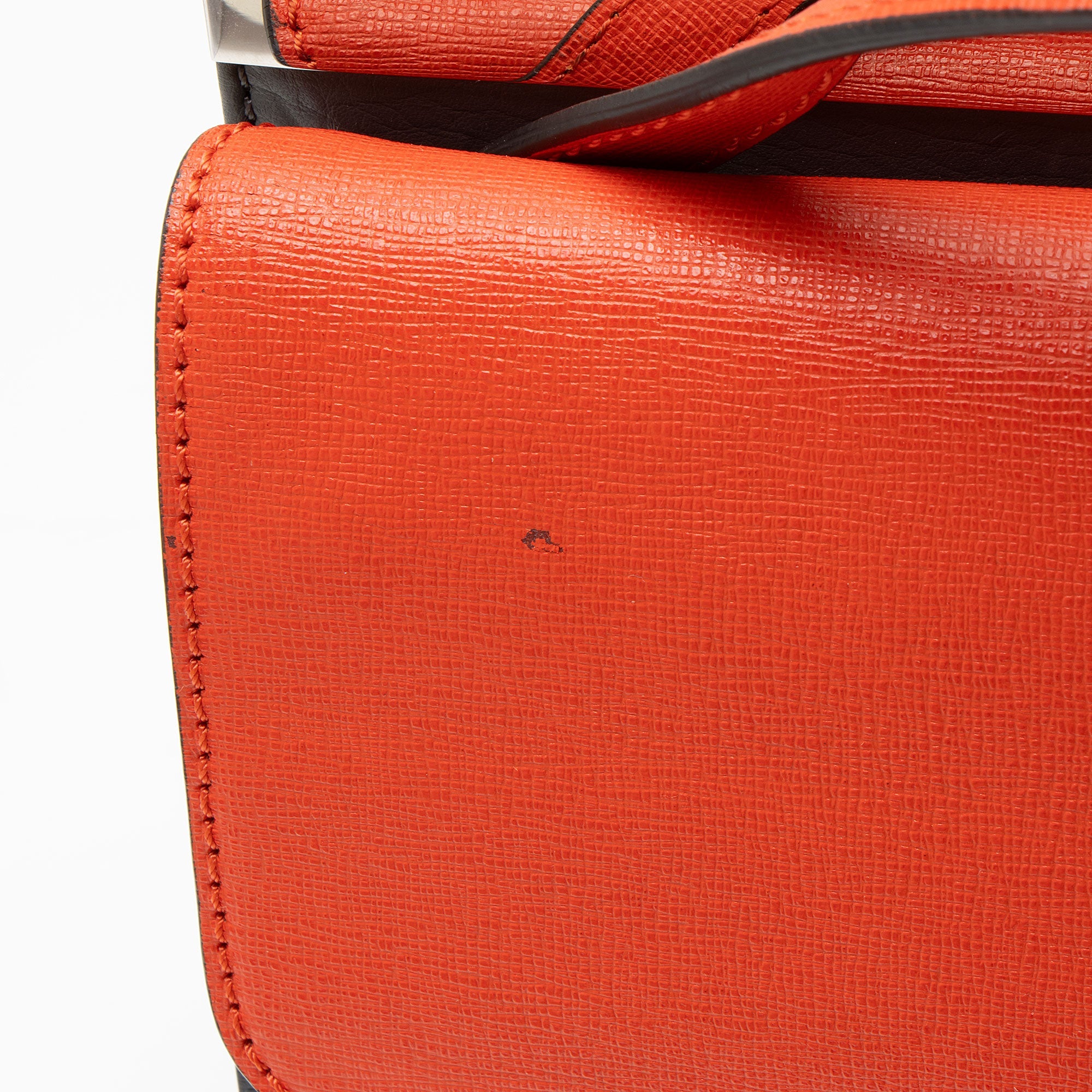 Fendi Leather Demi Jour Small Tote