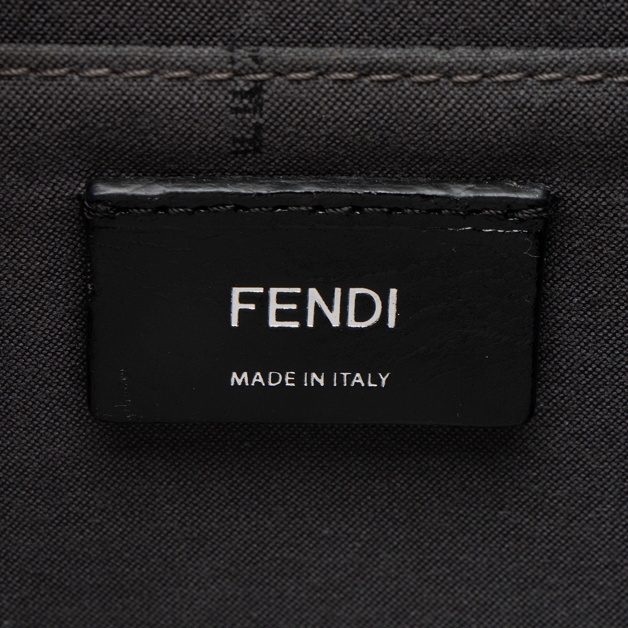 Fendi Leather Demi Jour Small Tote