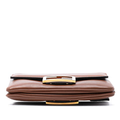 Fendi Leather Duo Baguette Crossbody