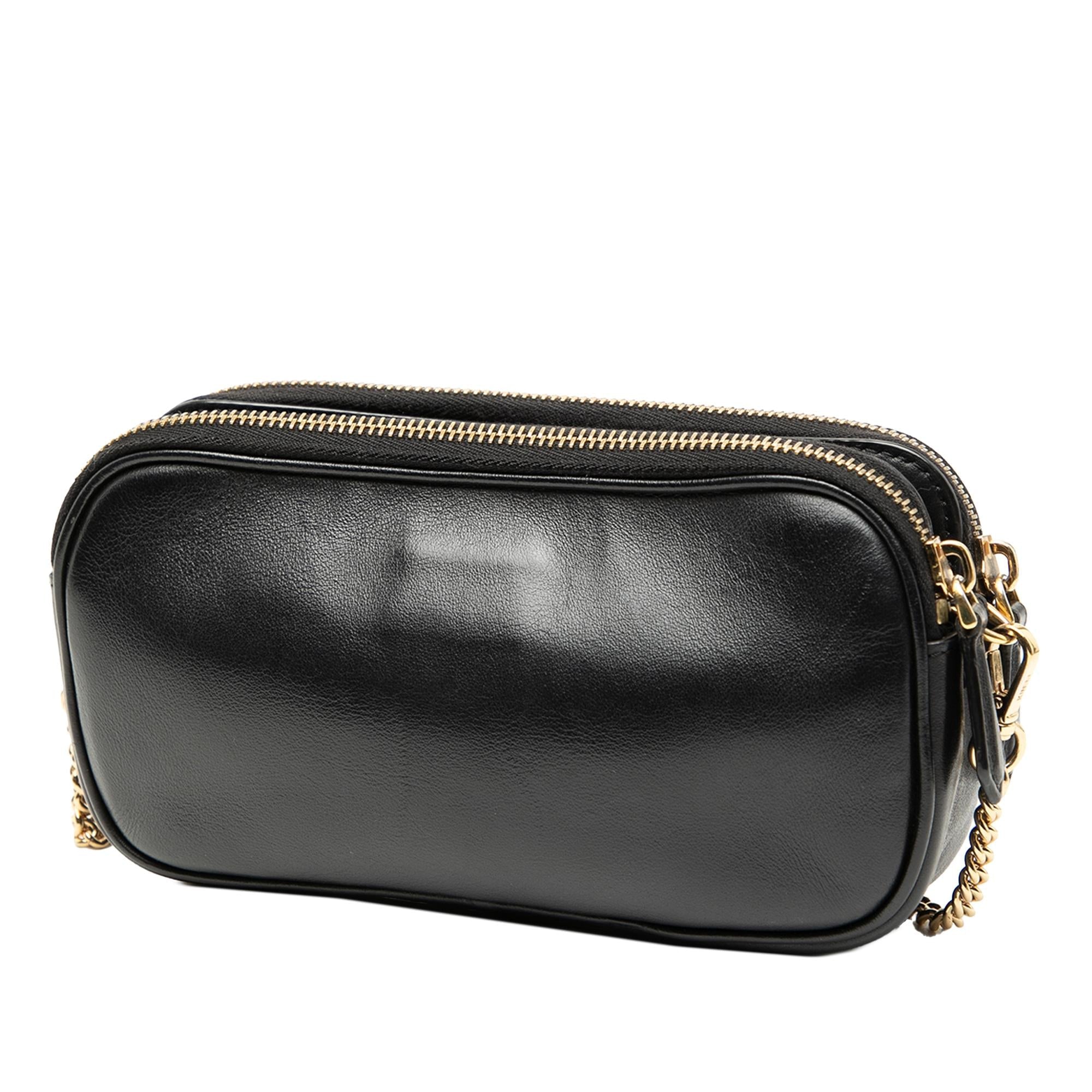Fendi Leather Easy 2 Baguette Crossbody