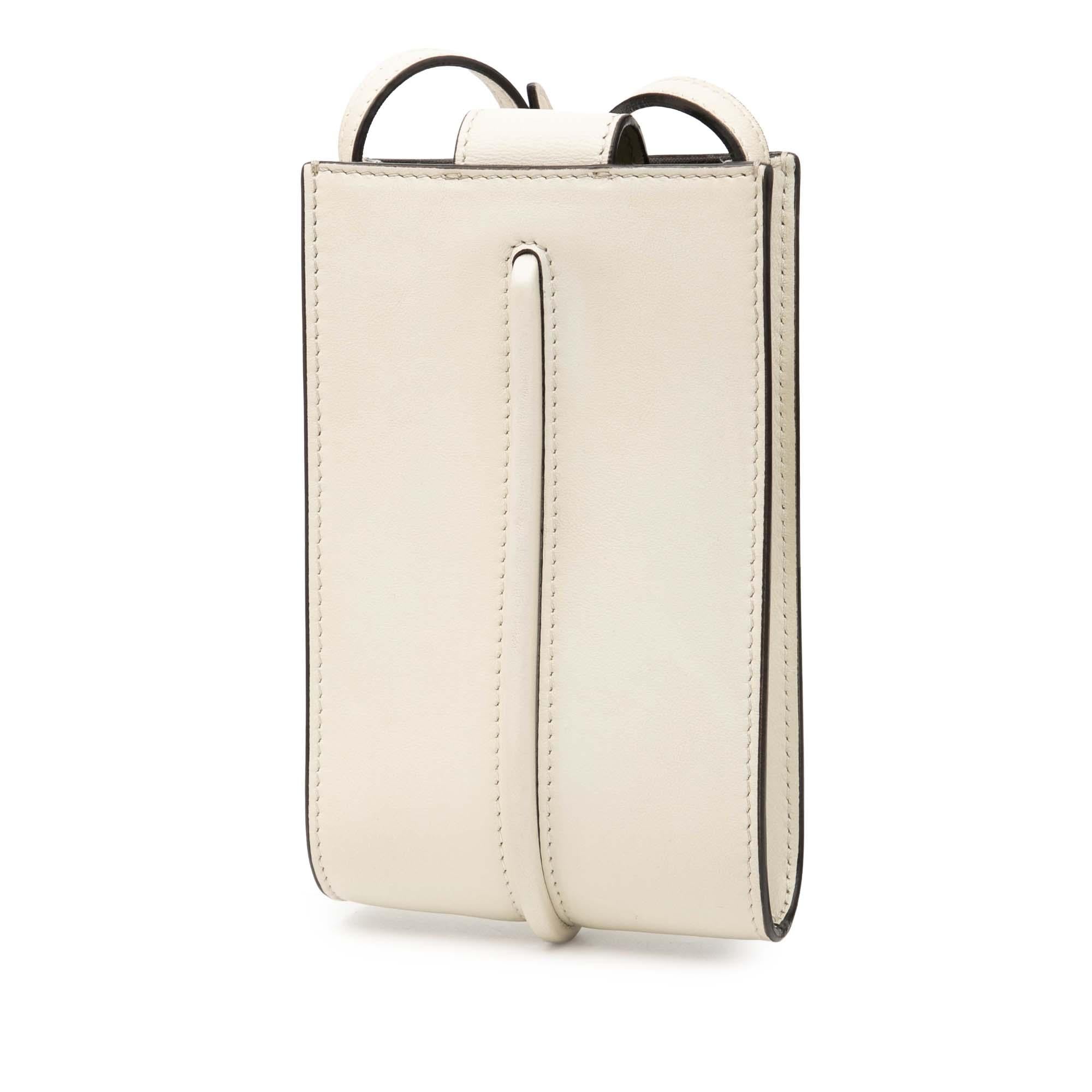 Fendi Leather Fendigraphy Phone Pouch