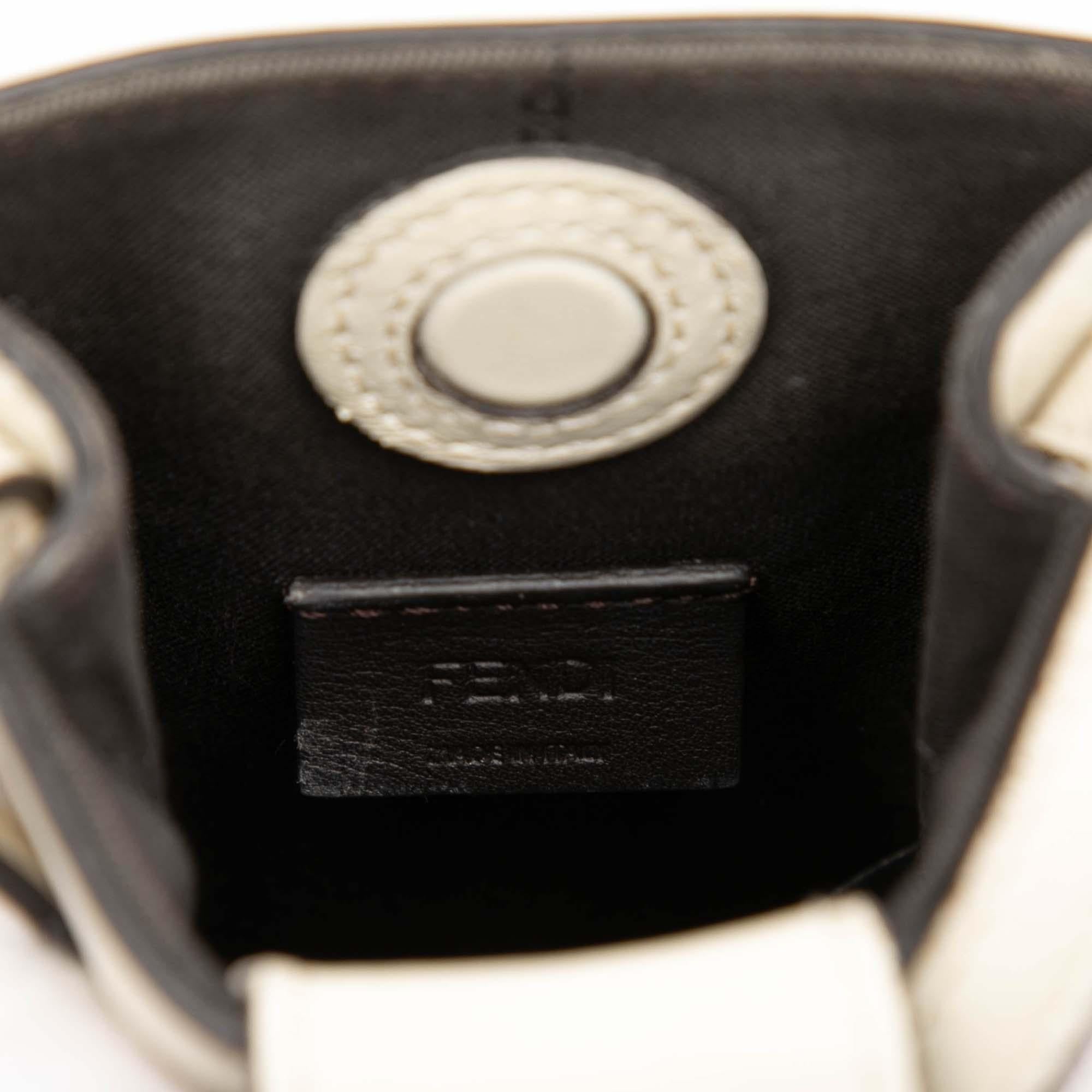 Fendi Leather Fendigraphy Phone Pouch