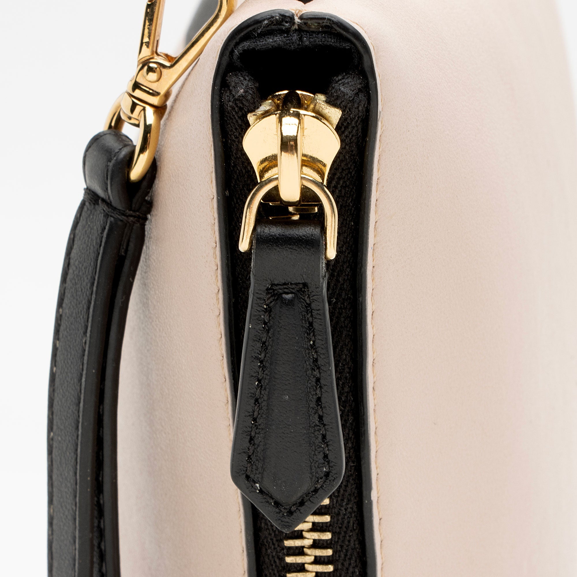 Fendi Leather Logo Pouch