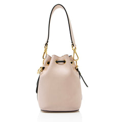 Fendi Leather Mon Tresor Small Bucket Bag