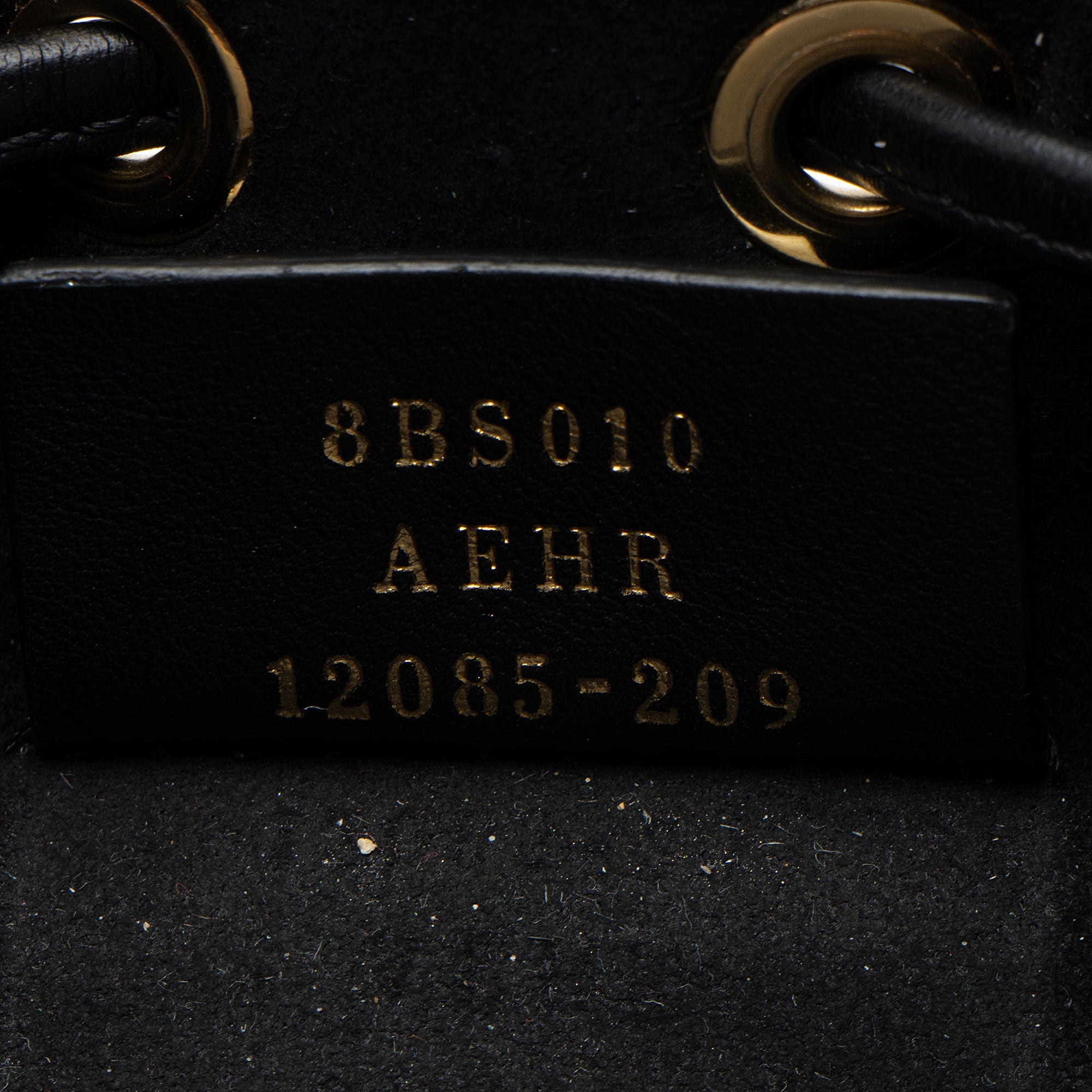 Fendi Leather Mon Tresor Small Bucket Bag