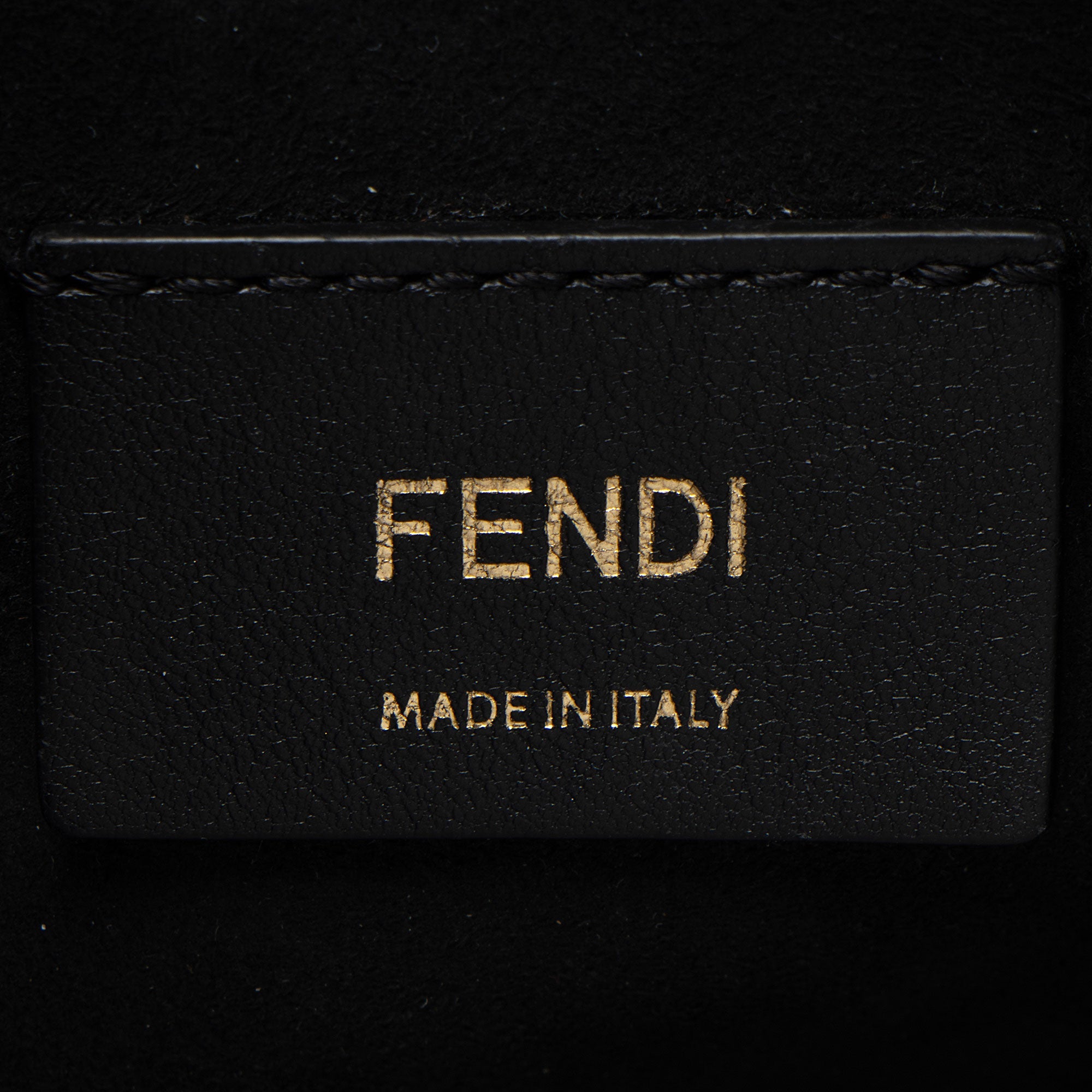 Fendi Leather Mon Tresor Small Bucket Bag