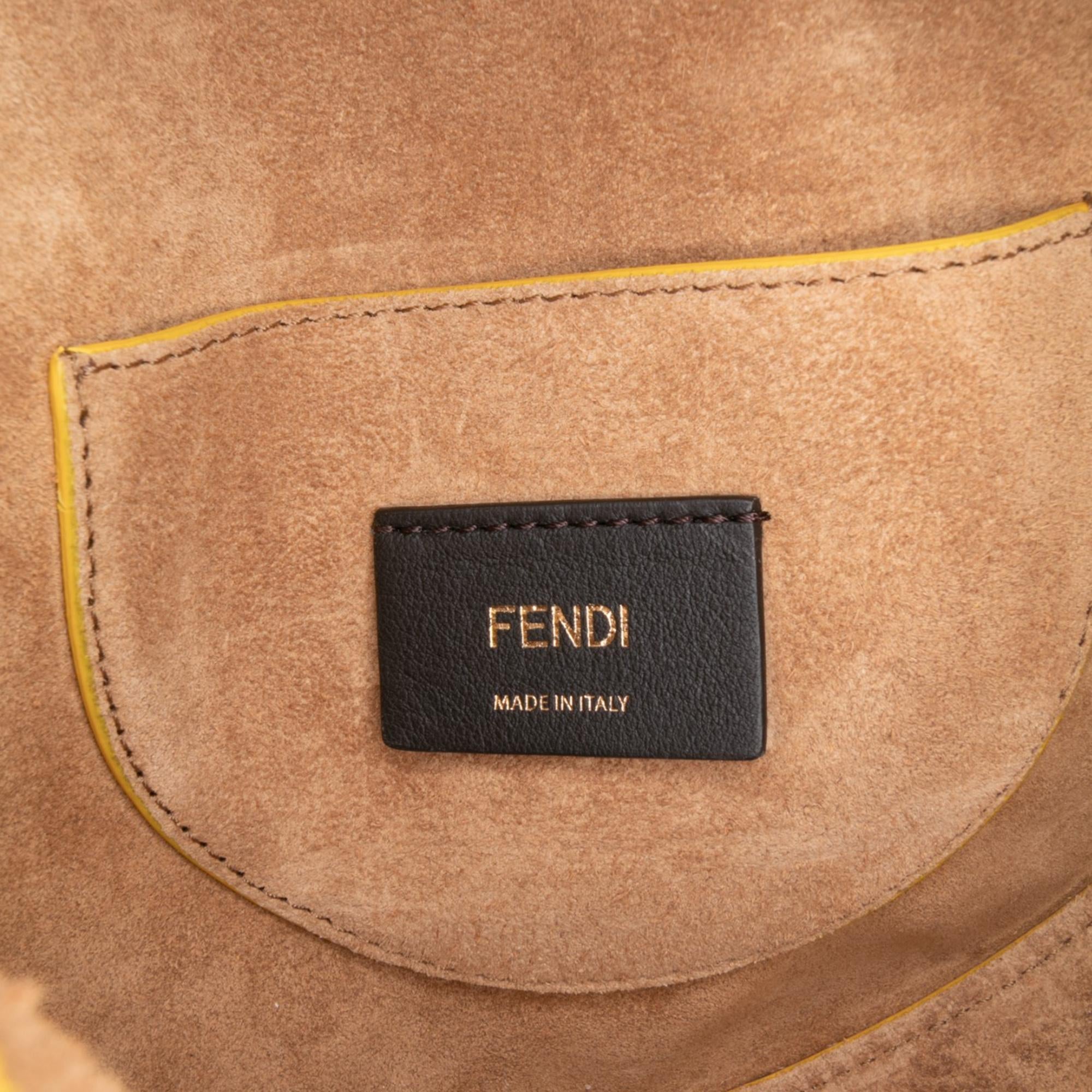 Fendi Leather Moonlight Crossbody