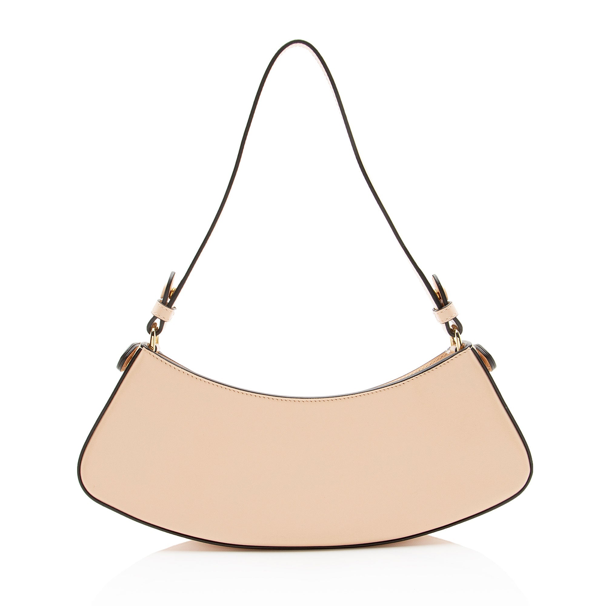 Fendi Leather O'Lock Swing Shoulder Bag
