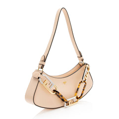 Fendi Leather O'Lock Swing Shoulder Bag