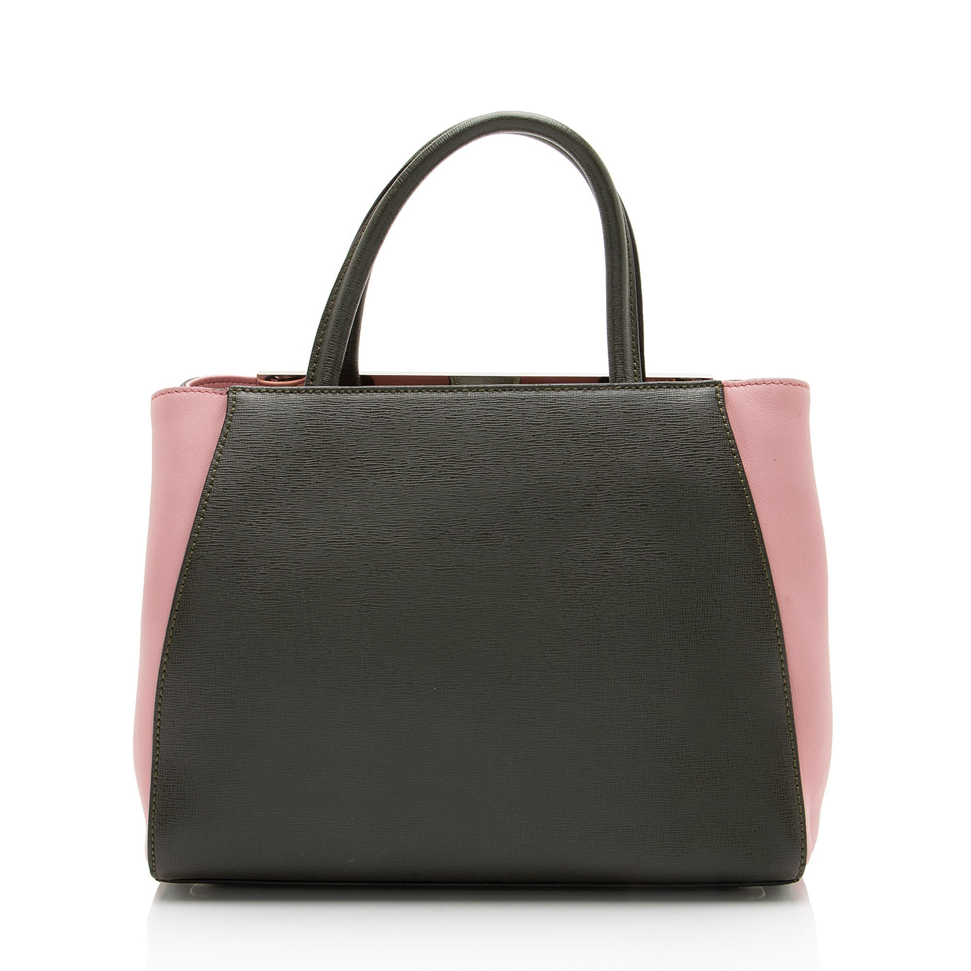 Fendi Leather Petite 2Jours Tote