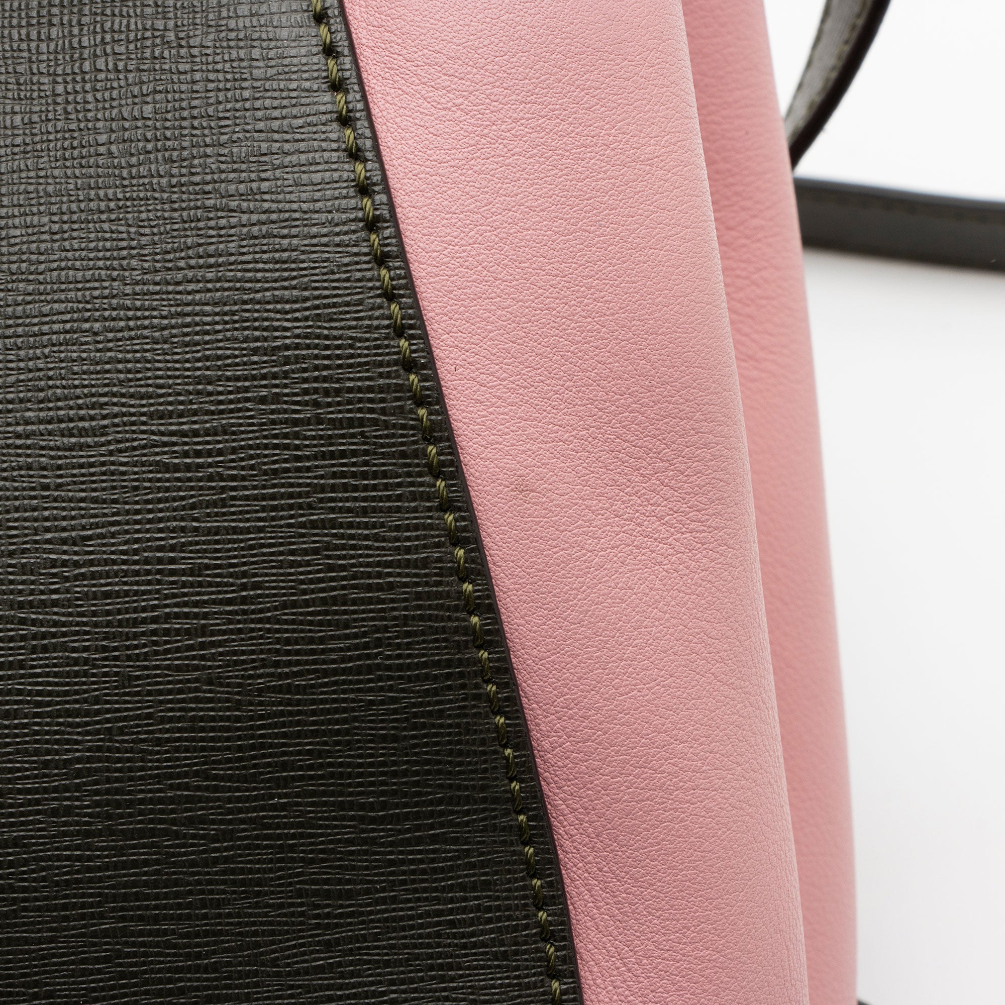 Fendi Leather Petite 2Jours Tote