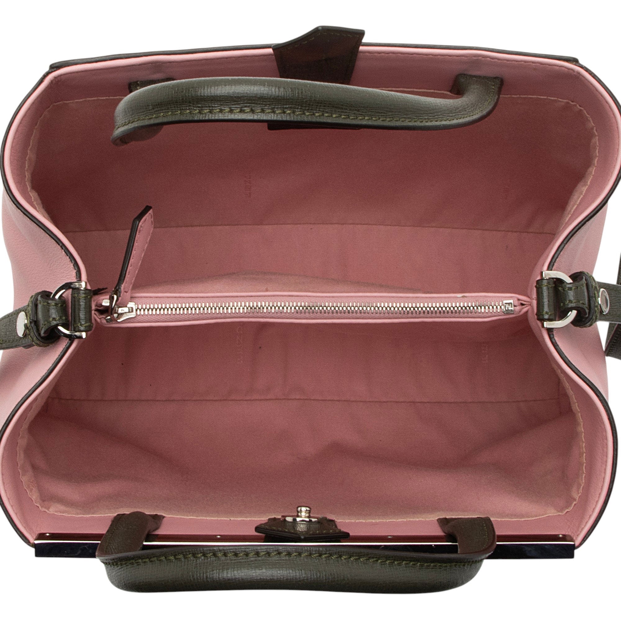 Fendi Leather Petite 2Jours Tote