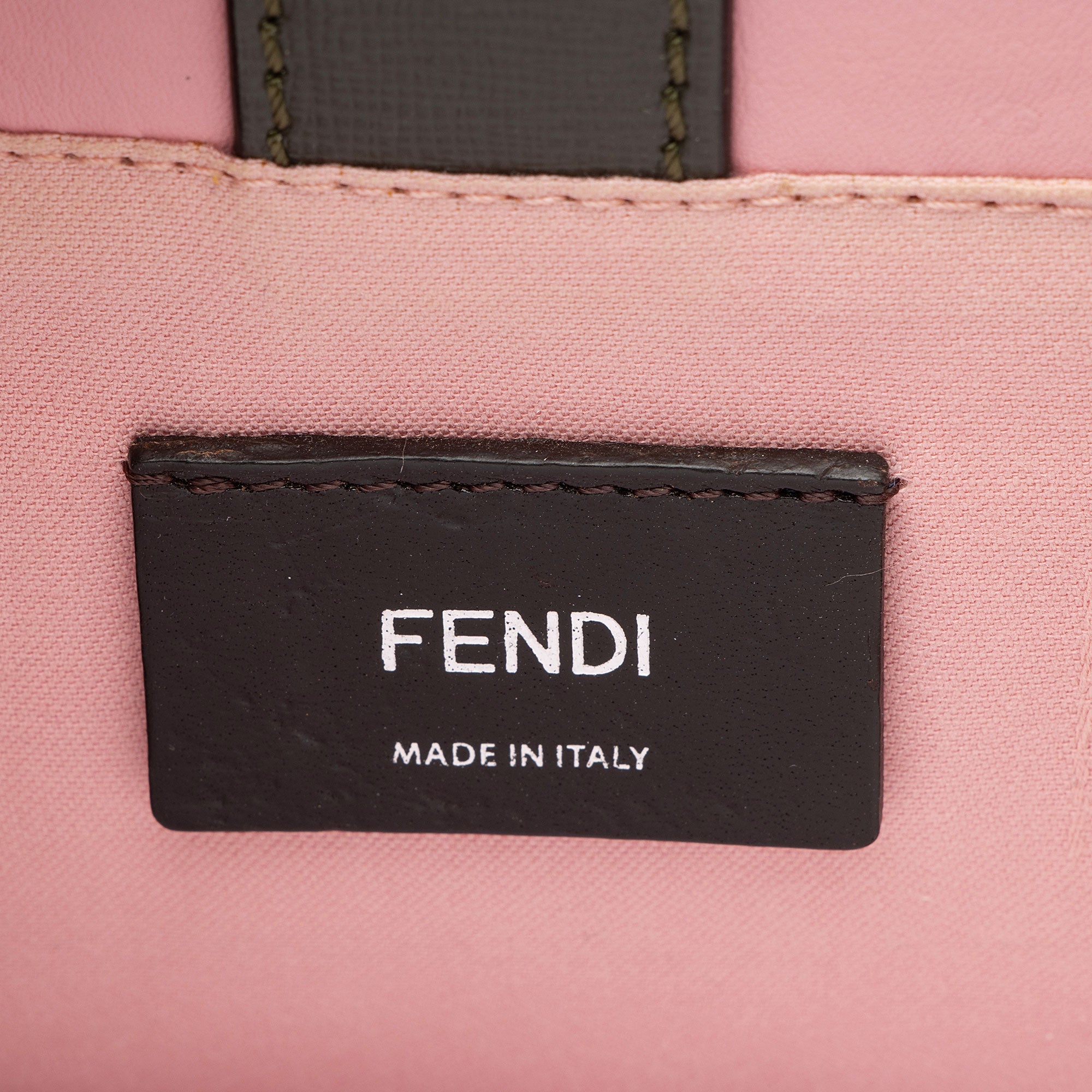 Fendi Leather Petite 2Jours Tote