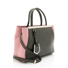 Fendi Leather Petite 2Jours Tote