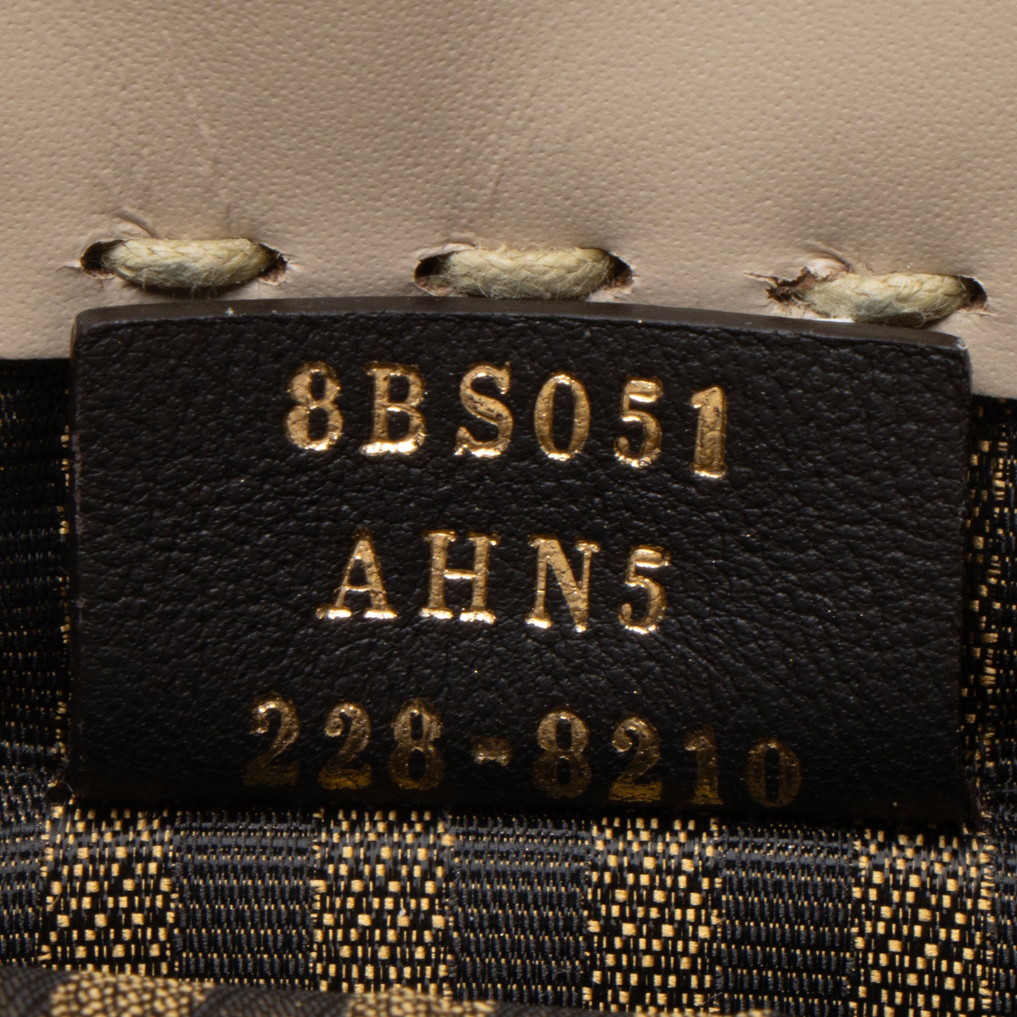 Fendi Leather Python Sunshine Mini Shopper Tote