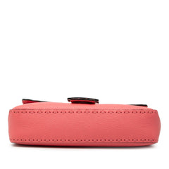 Fendi Leather Selleria Baguette Satchel