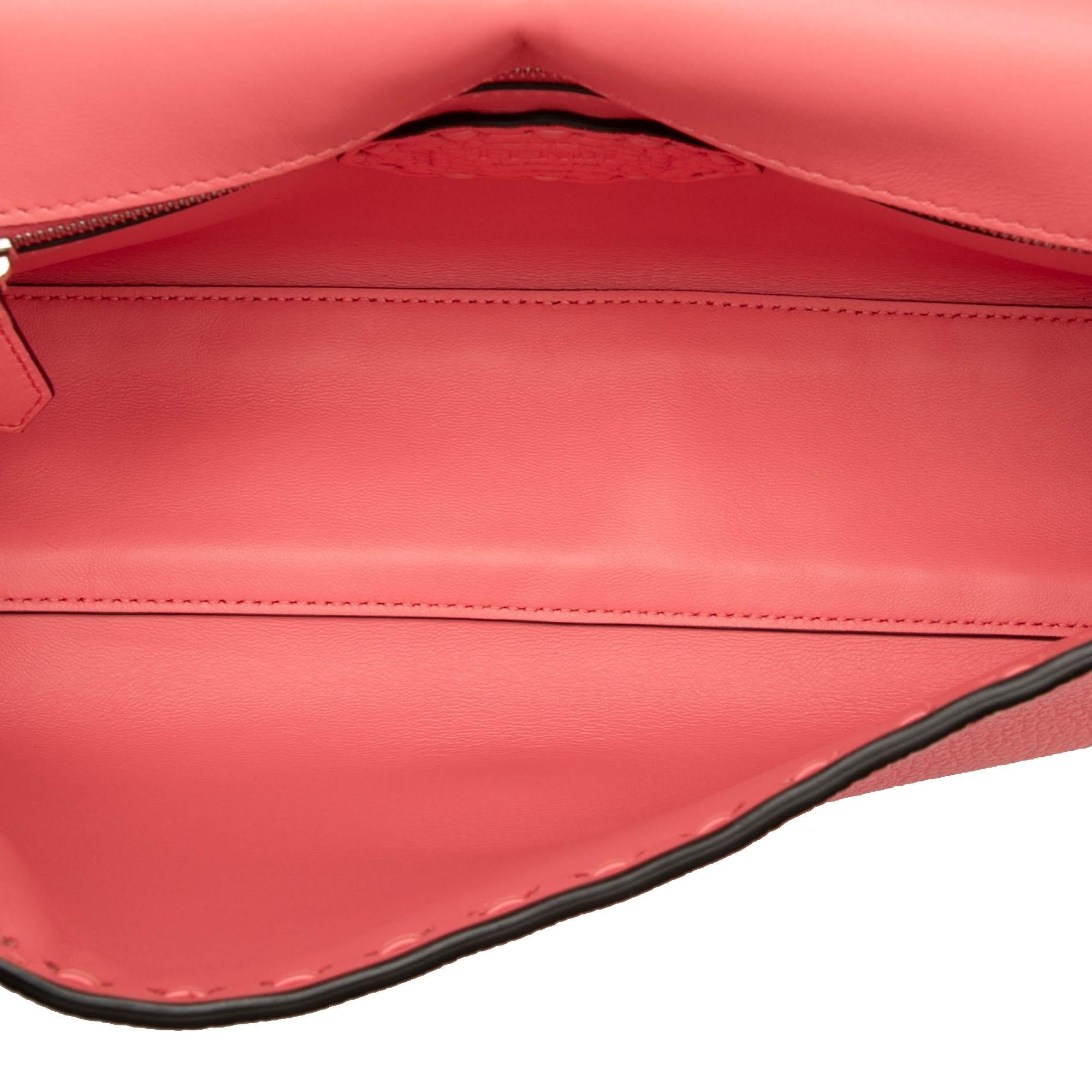 Fendi Leather Selleria Baguette Satchel