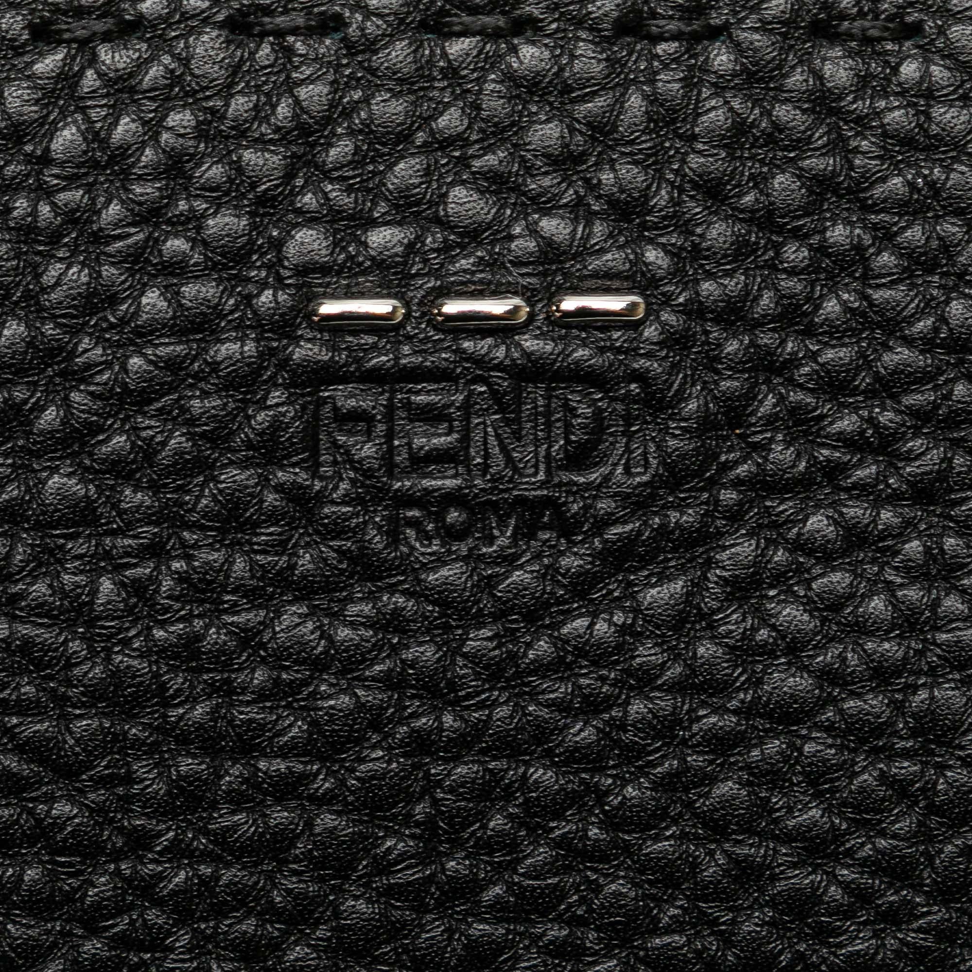 Fendi Leather Selleria Clutch