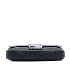 Fendi Leather Selleria Convertible Baguette Satchel