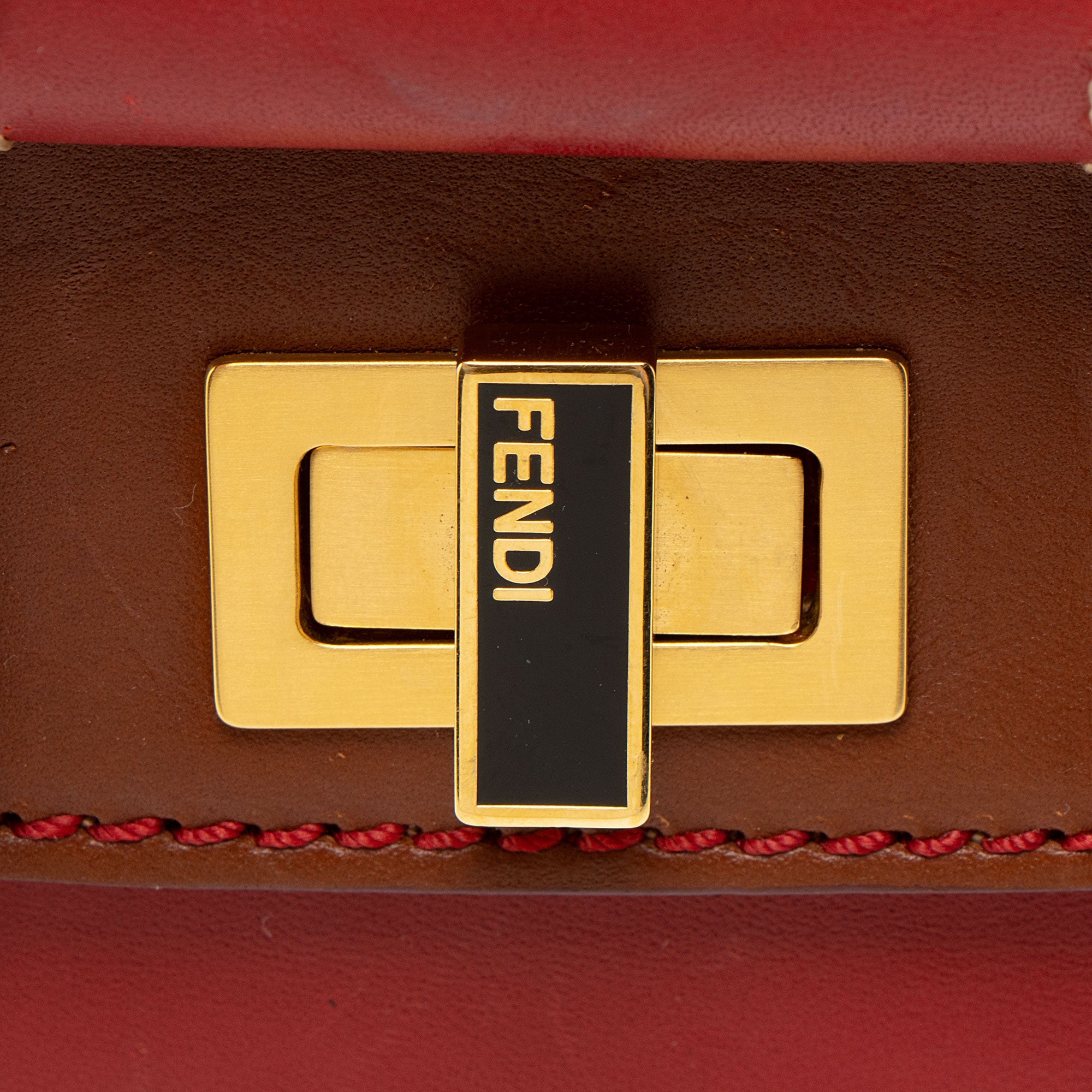 Fendi Leather Silvana Satchel