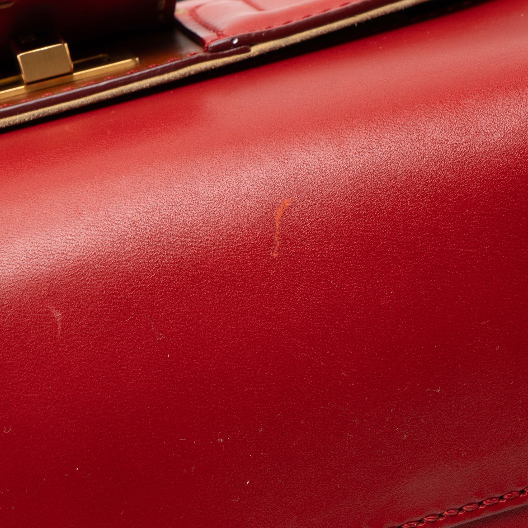 Fendi Leather Silvana Satchel