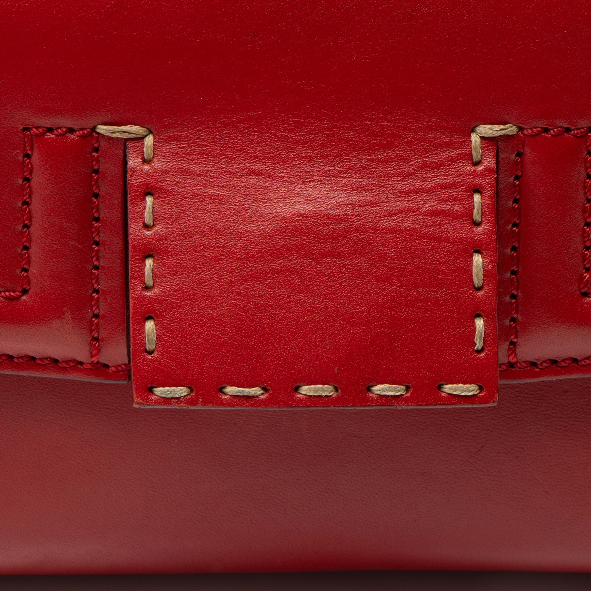 Fendi Leather Silvana Satchel