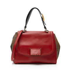 Fendi Leather Silvana Satchel