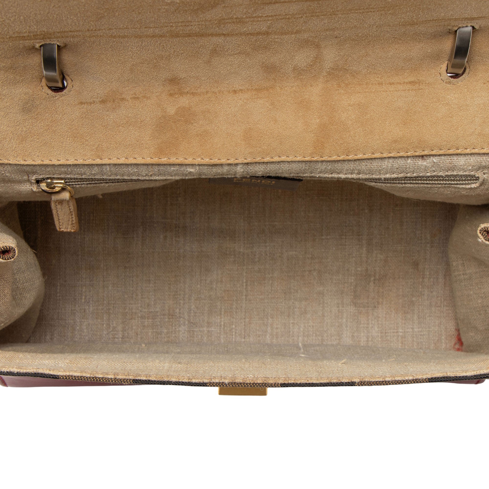 Fendi Leather Silvana Satchel