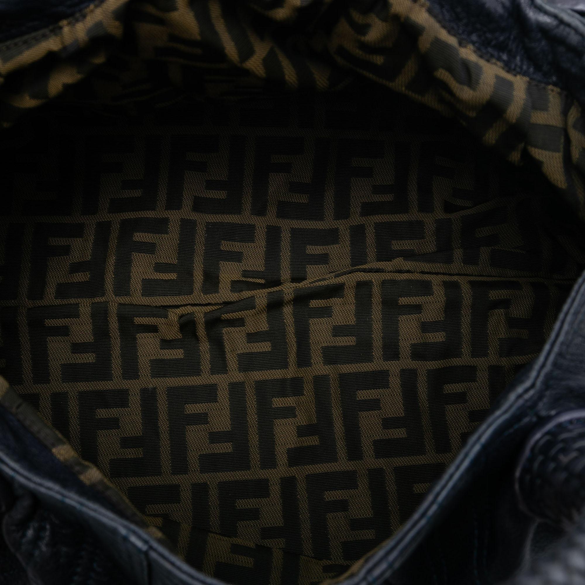 Fendi Leather Spy Handbag