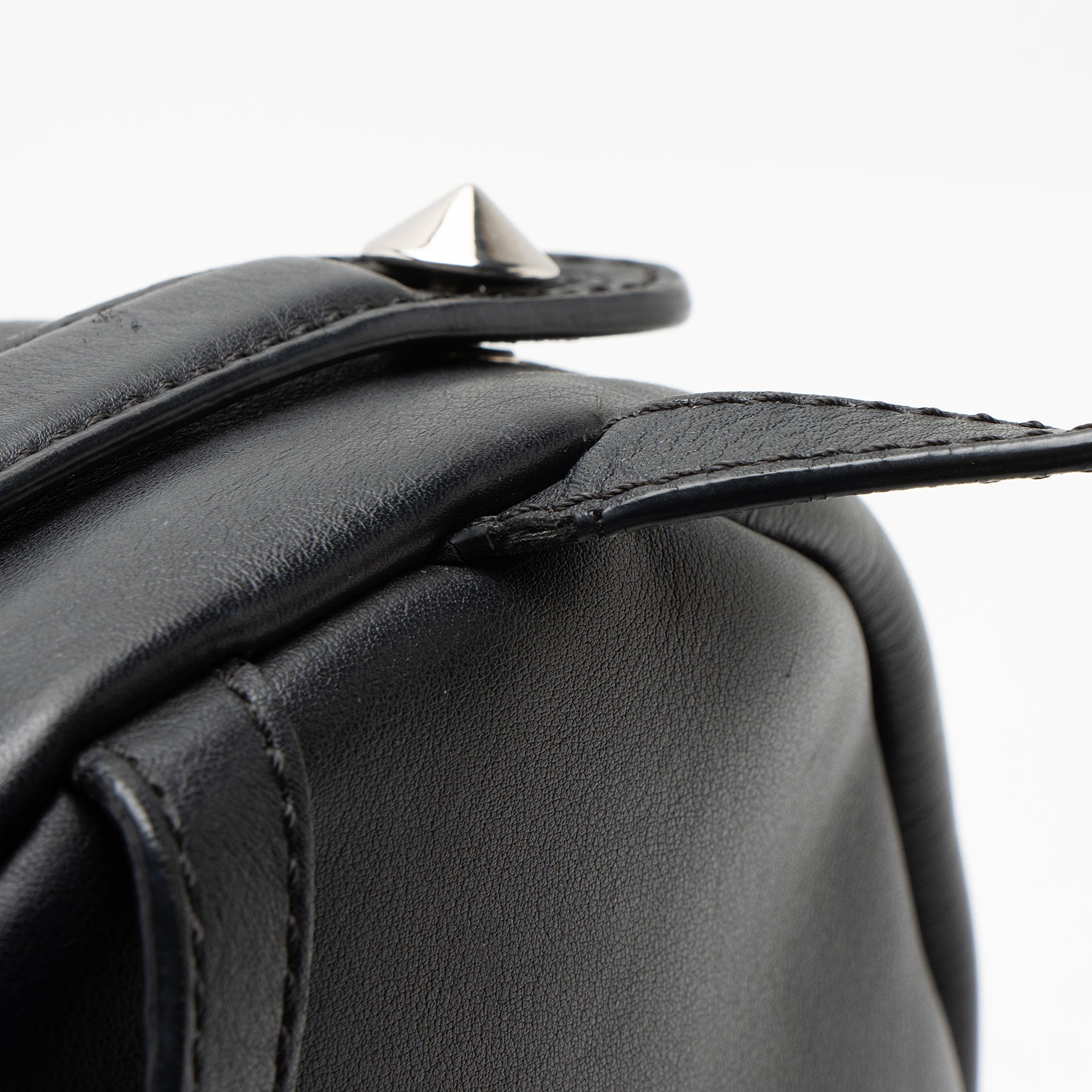 Fendi Leather Studded By The Way Mini Backpack