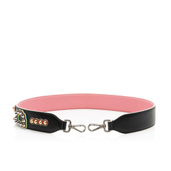 Fendi Leather Studded Fun Fair Strap You Shoulder Strap