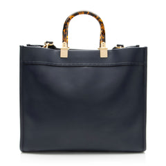 Fendi Leather Sunshine Medium Shopper Tote