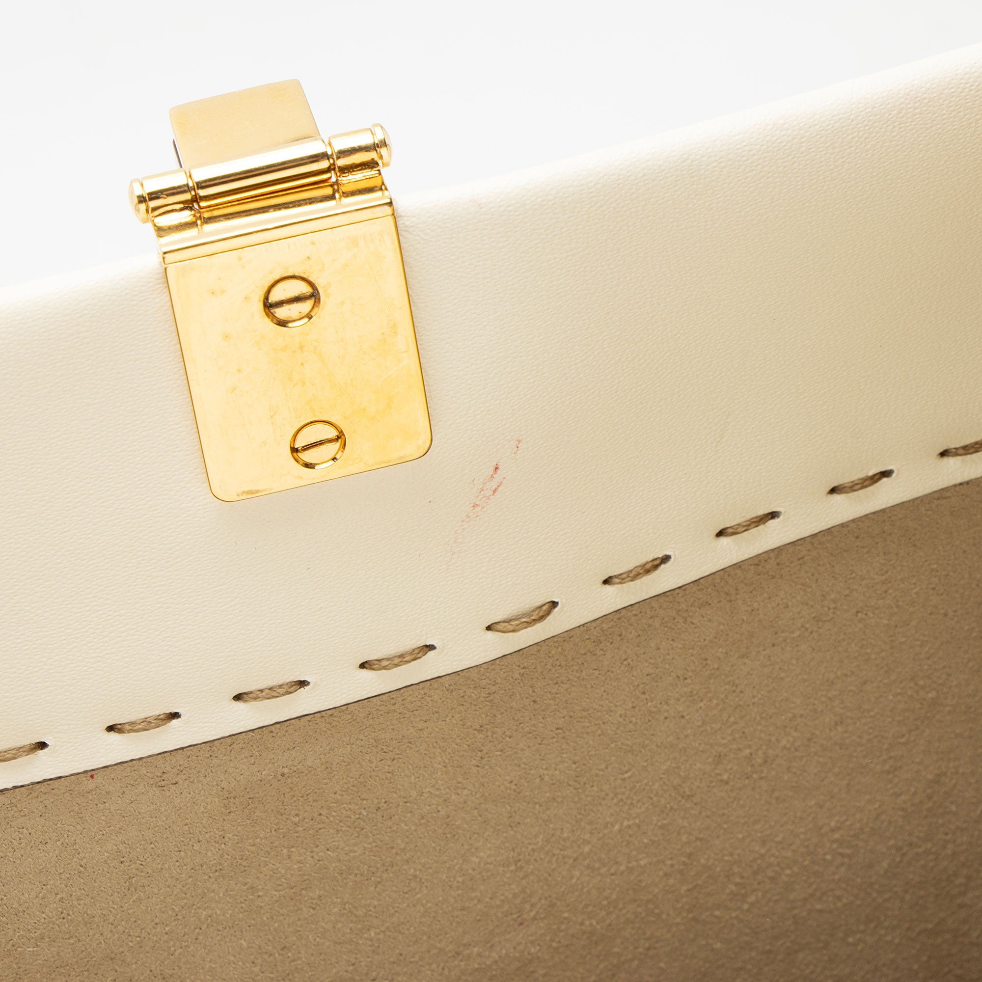 Fendi Leather Sunshine Medium Shopper Tote