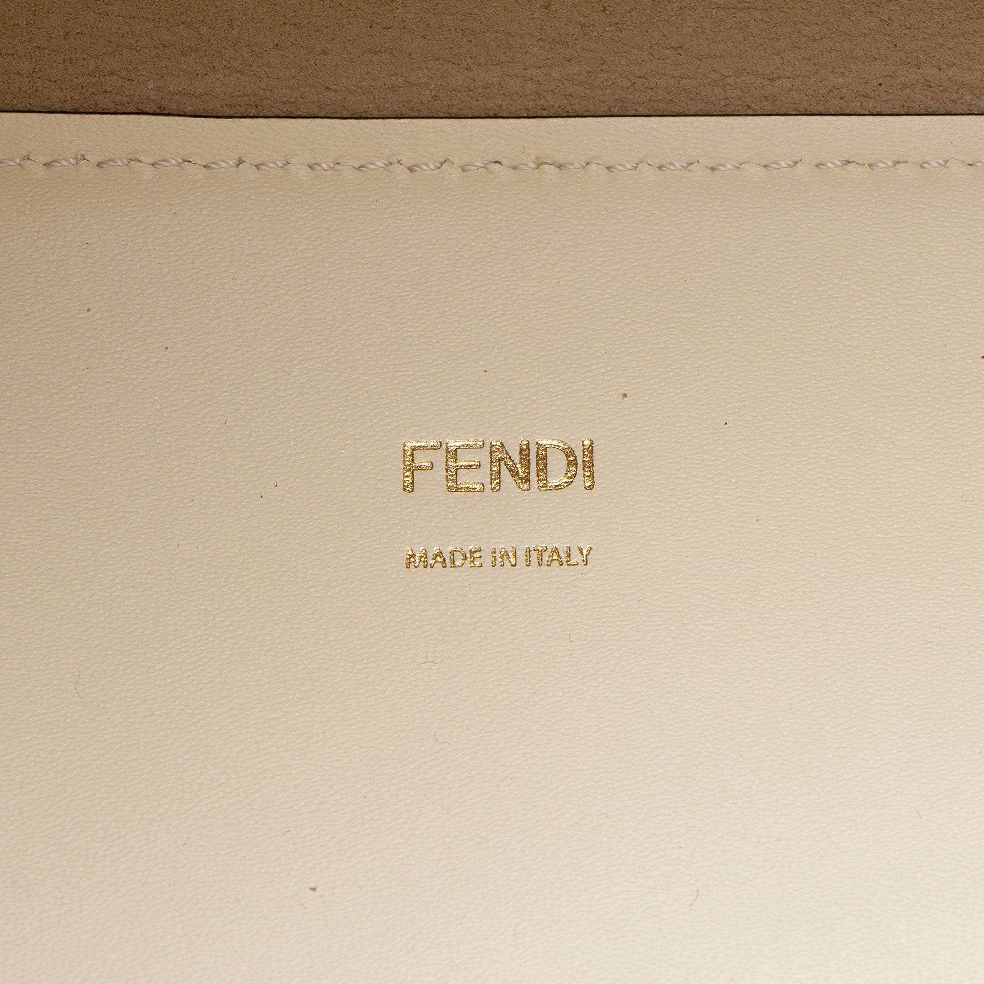 Fendi Leather Sunshine Medium Shopper Tote