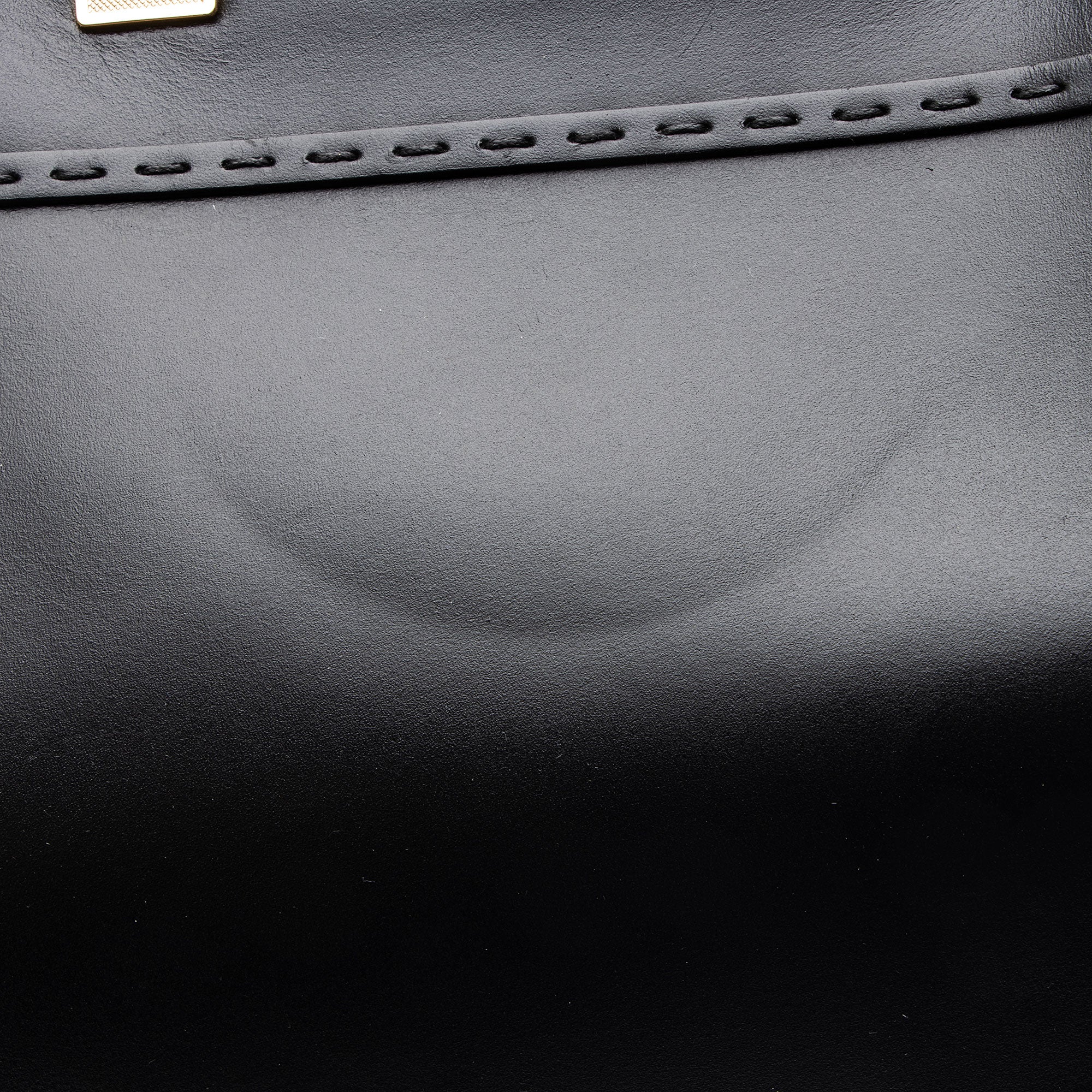 Fendi Leather Sunshine Medium Shopper Tote