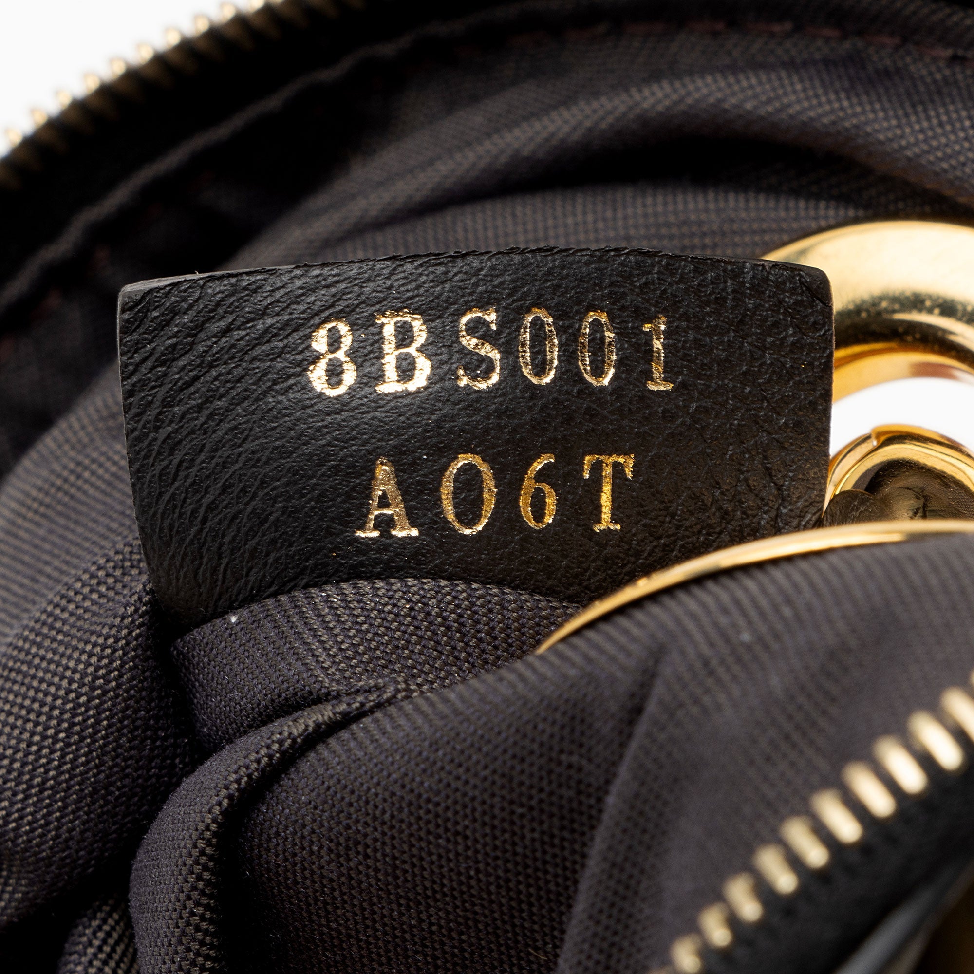 Fendi Leather Velvet Zucca Triplette Clutch