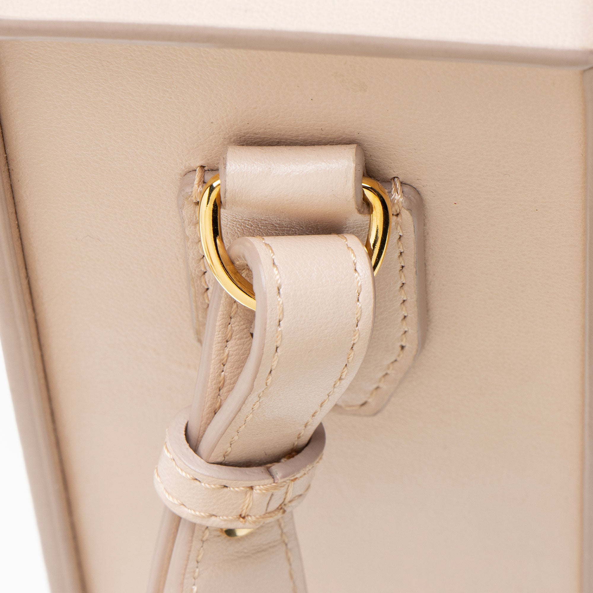 Fendi Leather Vertical Box Shoulder Bag