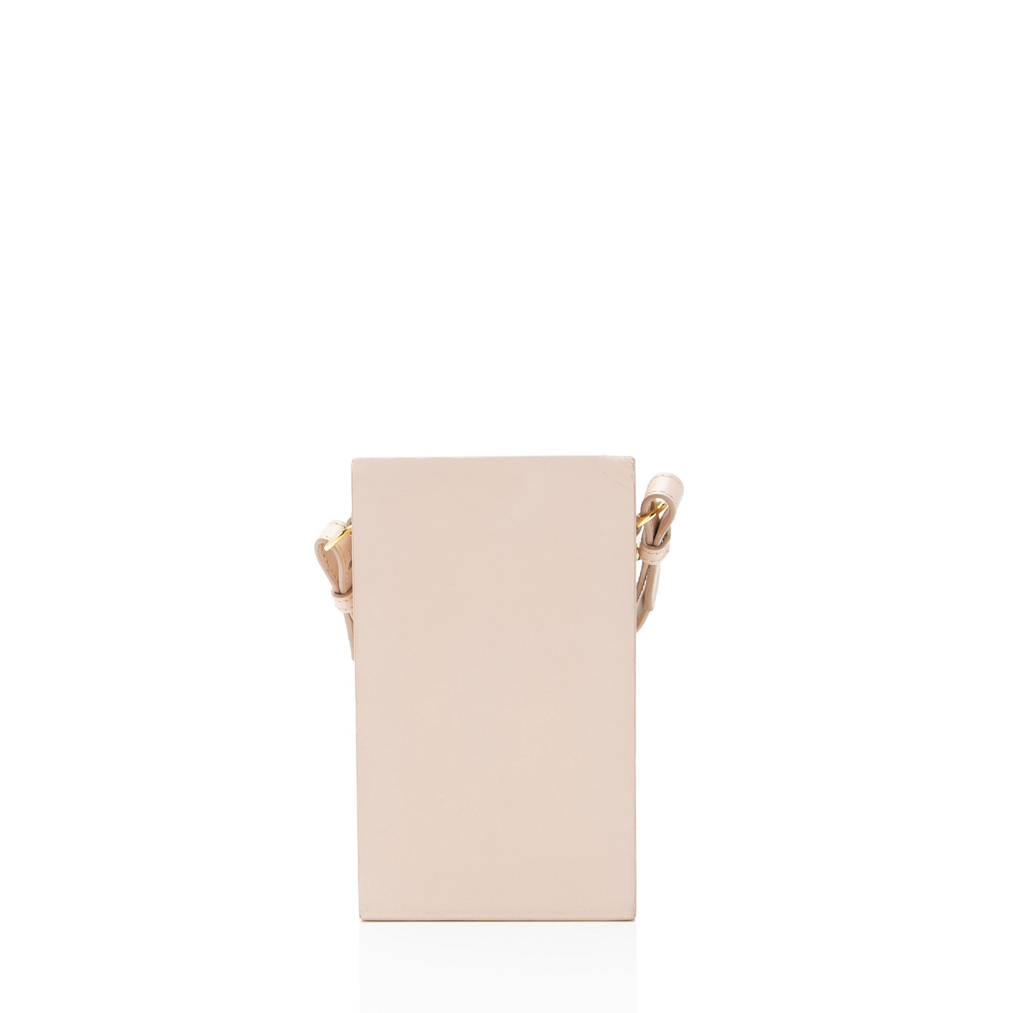 Fendi Leather Vertical Box Shoulder Bag