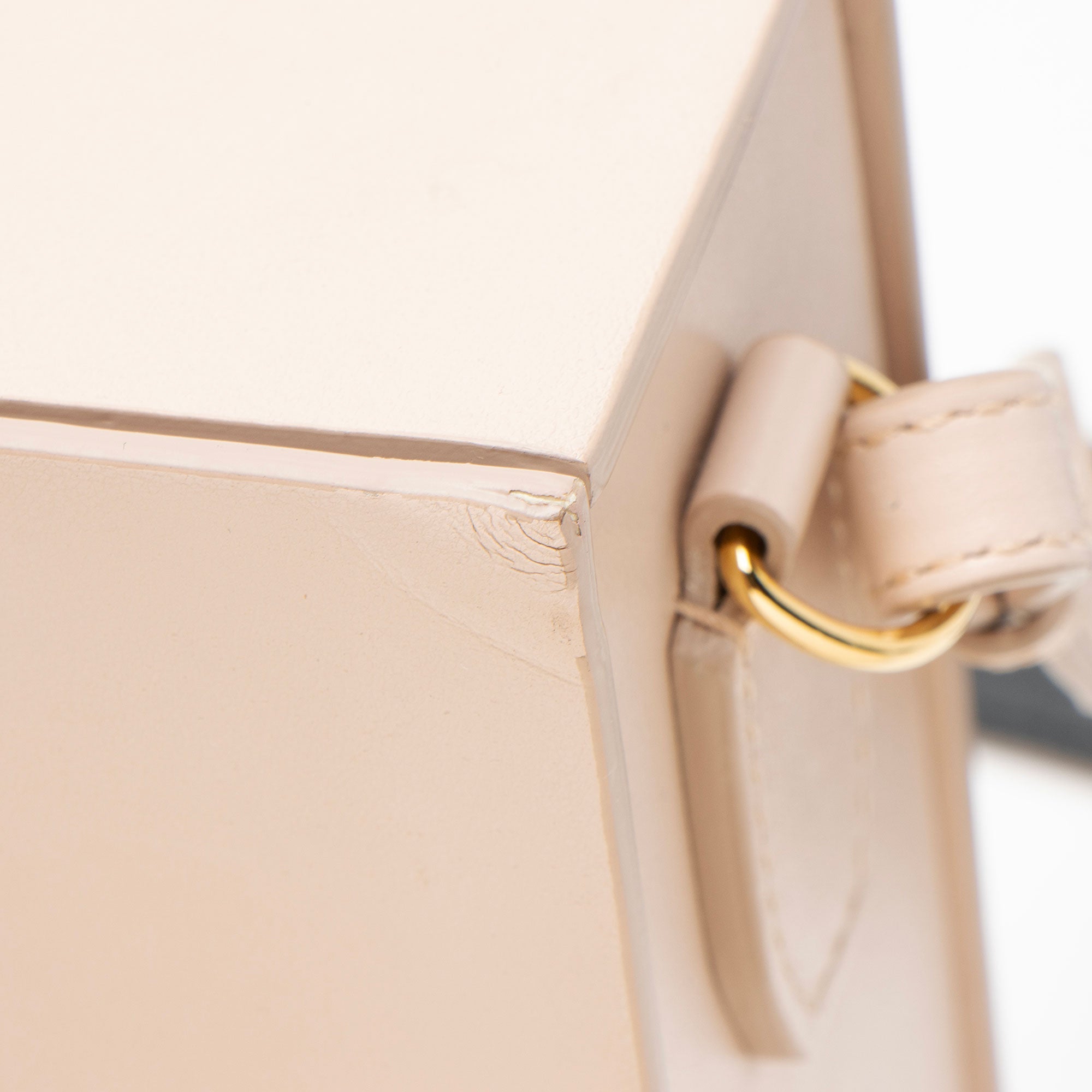 Fendi Leather Vertical Box Shoulder Bag