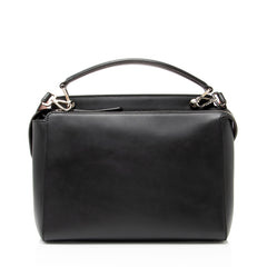 Fendi Leather Waves Dotcom Medium Satchel