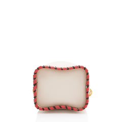 Fendi Leather Whipstitch Mon Tresor Mini Bucket Bag