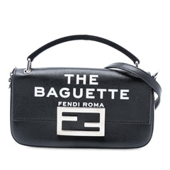 Fendi Marc Jacobs Calfskin Baguette Phone Pouch Satchel